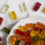 view sweet gummy bears with plate 90x90